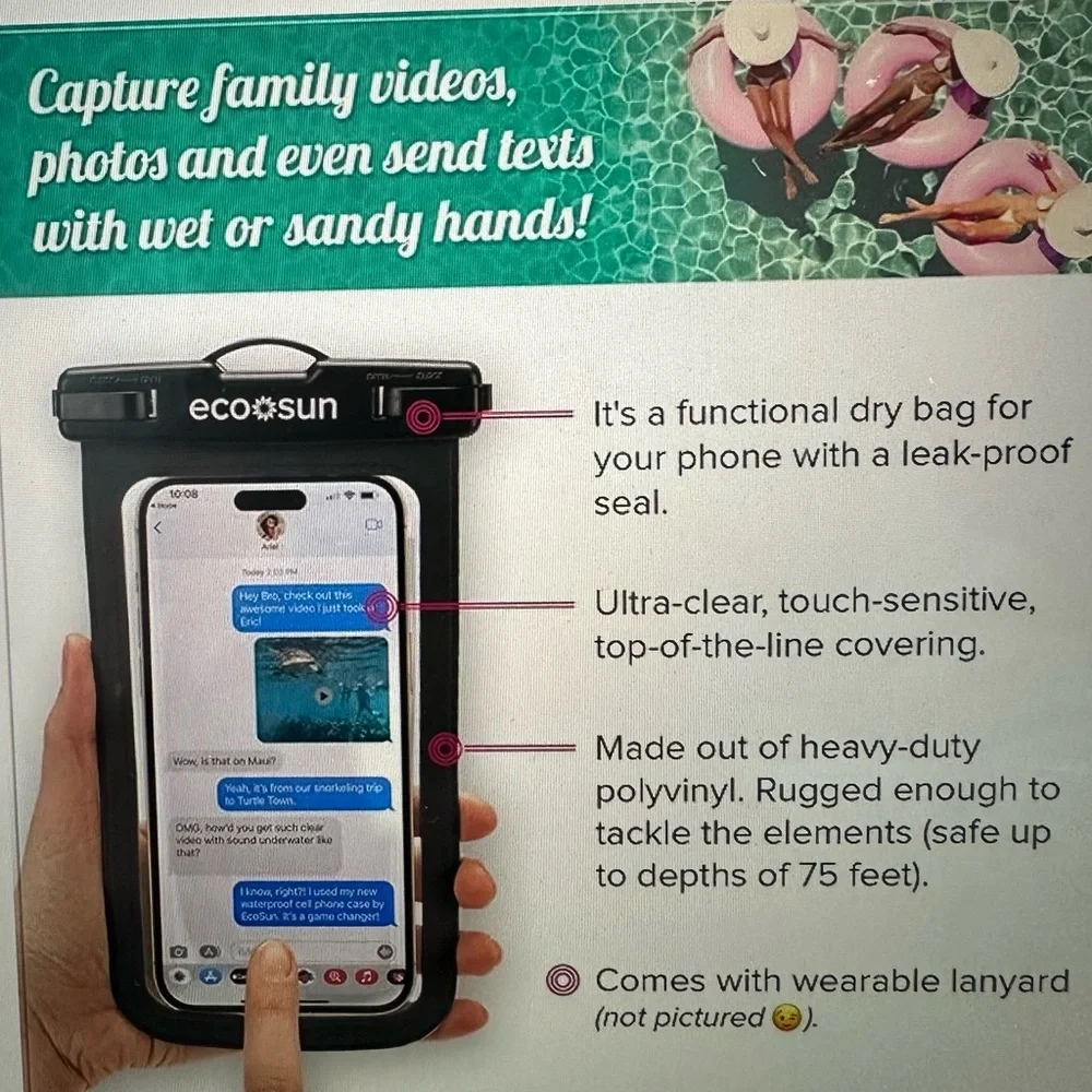Eco Sun Waterproof Phone Pouch
